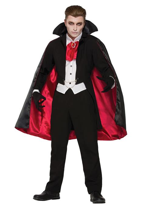 Clothing Shoes And Accessories Adult Mens Count Vampire Costume Deluxe