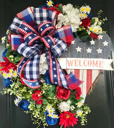 Diy Patriotic Wreath Grace Monroe Home