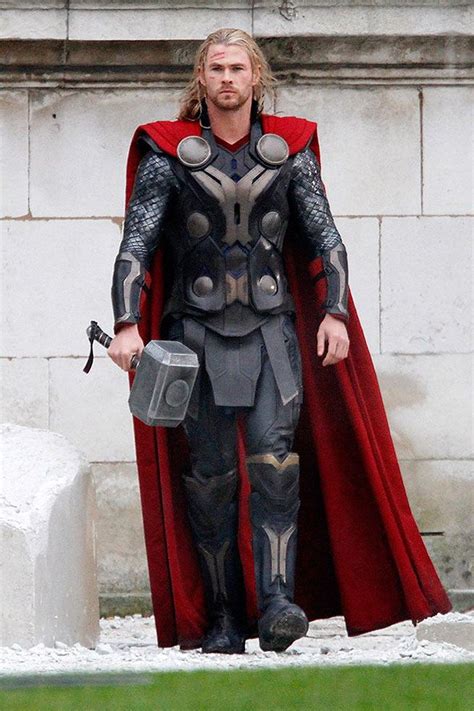 Hot Sexy Men Gods Thor Chris Hemsworth Avenger Thor Costume Thor