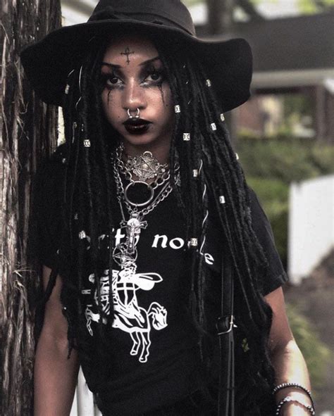 Pin By Kurt Potts On Lighthearted Rpg Afro Goth Afro Punk Fashion