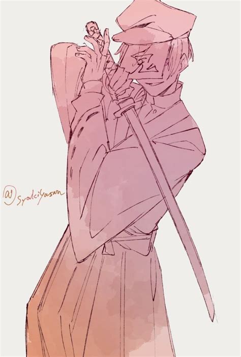 Pin By Ling On A 插畫551 600 Samurai Poses Sword Poses Drawing Poses