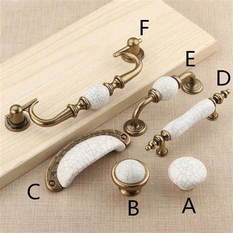 If you are replacing handles it is important that these fixing holes are the same. 1 Pc Ceramic Knobs Pulls Dresser Drawer Knob Pull Handles ...