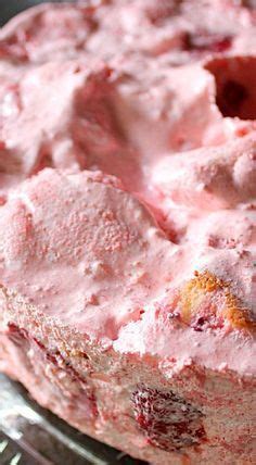 Fold in pieces of broken angel food cake. Strawberry Angel Food Cake | Recipe | Strawberry dessert ...