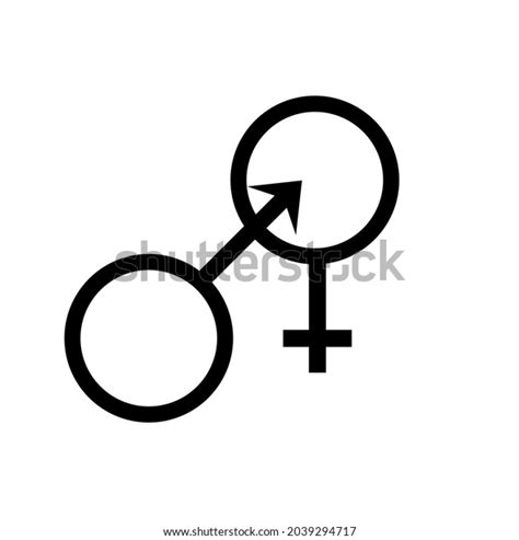 Male Female Sex Symbolsgender Sign Symbol Stock Vector Royalty Free 2039294717 Shutterstock
