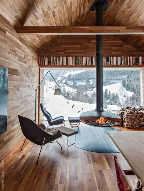 Modern Cabin Interior Design Hmdcrtn