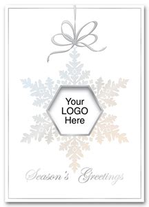 Pick a shiny foil card to make a lasting impression—personalized cards are easy to make for personal or business. Business Logo Holiday Cards | Holiday Cards With Company Logo