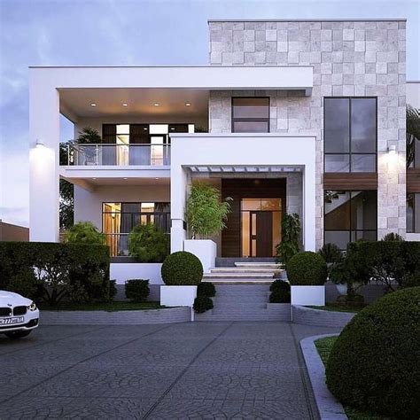 Most Beautiful Modern Exterior Design Ideas Flat Roof House Designs