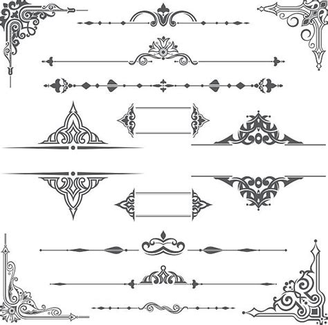 23200 Intricate Border Stock Illustrations Royalty Free Vector