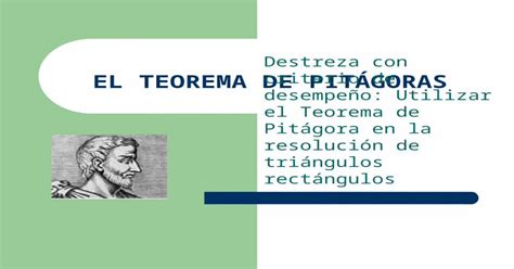 Download Ppt Powerpoint El Teorema De PitÁgoras Destreza Con Criterio