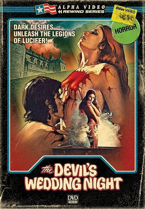 The Devil S Wedding Night W Retro Cover Art DVD SEALED Esmeralda