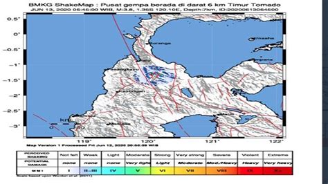 Episentrum gempa adalah suatu titik pusat gempa di atas permukaan bumi. GEMPA Bumi Hari Ini Guncang Sulawesi Tengah, Pusat Gempa ...