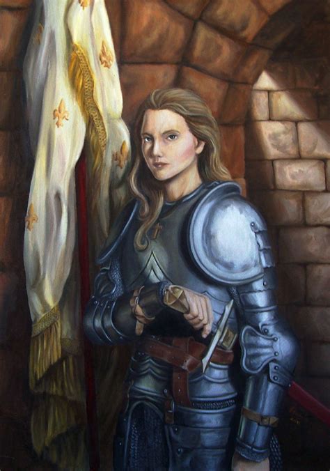 Warrior Women Joan Of Arc By Flamiathedemon On Deviantart Joan Of