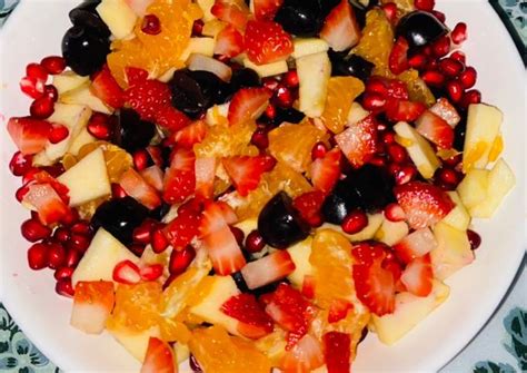 Mix Fresh Fruit Bowl Recipe By Travel With Hena Cookpad