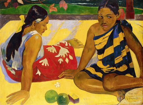 Paul Gauguin Mit Der Grossen Kelle Angerichtet Tageswoche