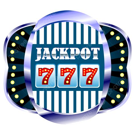Jackpot Slot Machine Clipart Transparent Background Jackpot Slot
