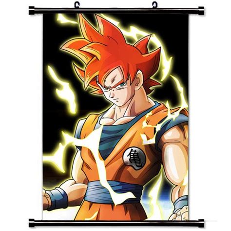 Photos not available for this variation. Home Decor Japanese Lovely Animation Art Cosplay Poster with Goku Dragon Ball Z Battle Of Gods ...