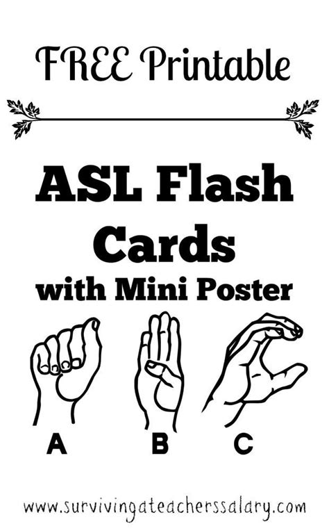 Free Printable Asl Worksheets Learning How To Read