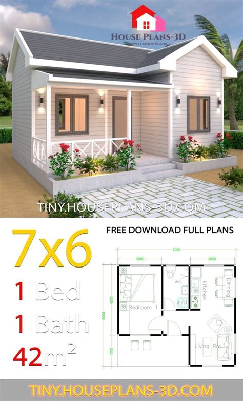 One Bedroom House Plans Small House Floor Plans Sims House Plans