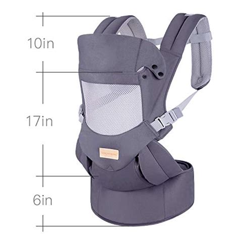 Ergonomic Baby Carrier With Hip Seat Soft And Breathable Baby Carriers