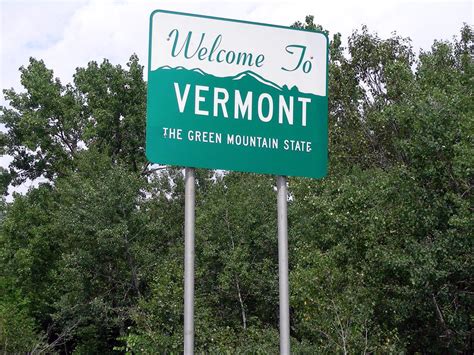 Vermont State Welcome Sign A Photo On Flickriver