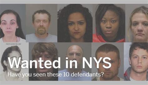 State Police Seek Public S Help 10 Wanted Men Women Across Nys