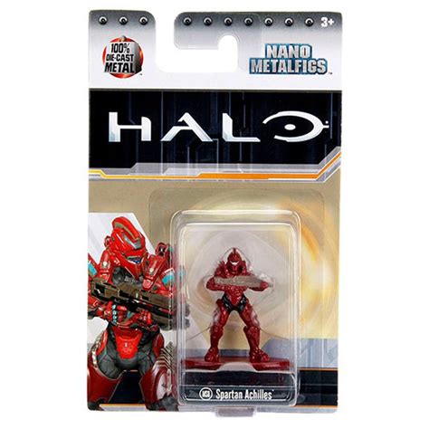Halo Nano Metalfigs Spartan Achilles Diecast Figure