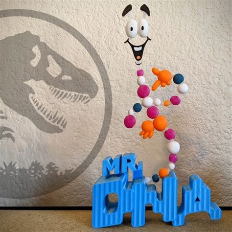 Download 3d Print Files Mr Dna From Jurassic Park ・ Cults