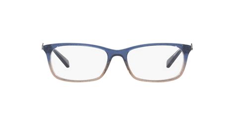 Hc6110 Shop Coach Blue Rectangle Eyeglasses At Lenscrafters