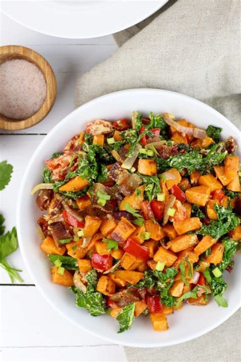 Pour mixture over sweet potatoes and mash with mixer or potato masher. Warm Chipotle Lime Sweet Potato Salad | Recipe | Salad ...