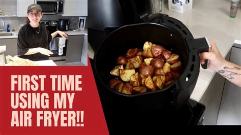 My First Time Cooking With My Air Fryer Youtube