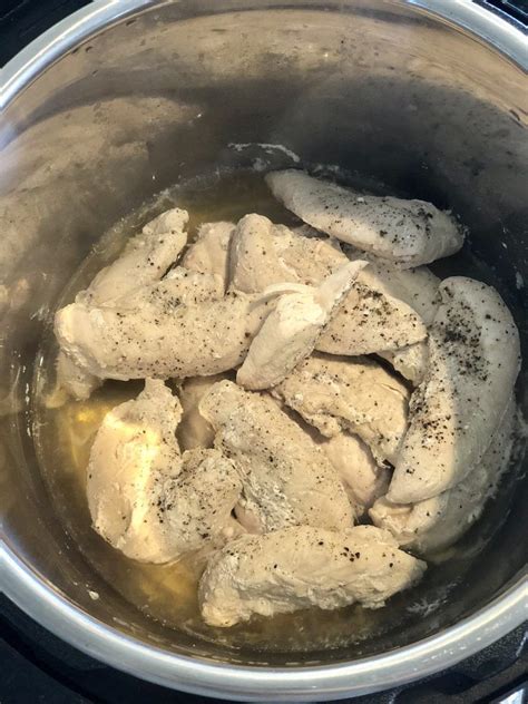 This will help the pressure cooking process. Instant Pot Chicken Tenders from Frozen | Recipe | Food recipes, Instant pot, Food