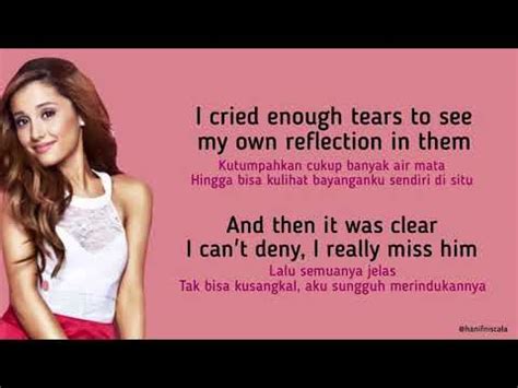 Lirik one last time oleh ariana grande. Ariana Grande - My Everything | Lirik Terjemahan - YouTube