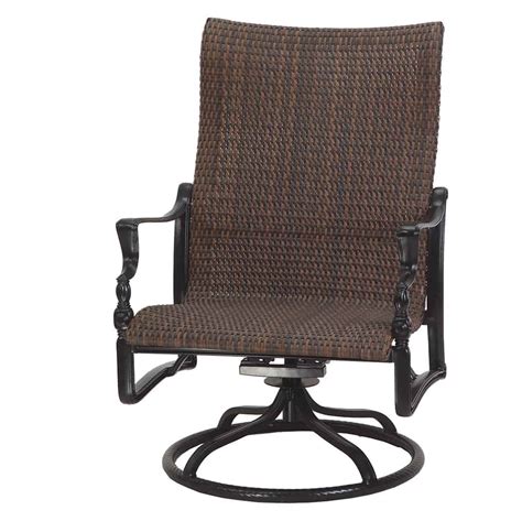 For a transitional or contemporary space, adaptive arzo is the right choice. Bel Air Woven High Back Swivel Rocker Lounge Chair - Ultra ...