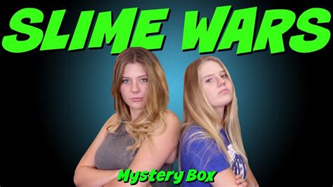 Slime Wars Mystery Box Challenge Taylor And Vanessa Youtube