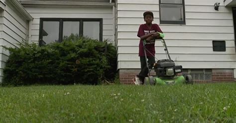 Neighbors Call Police On 12 Year Old Mowing Grass Viral Video Gets Boy