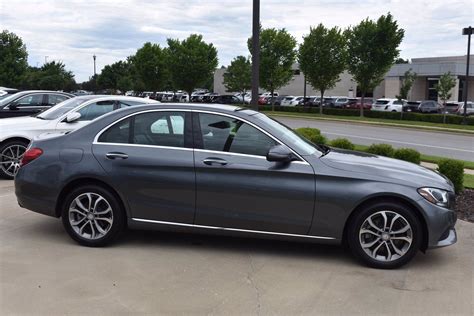 Certified Pre Owned 2017 Mercedes Benz C Class C 300 4matic 4dr Car In