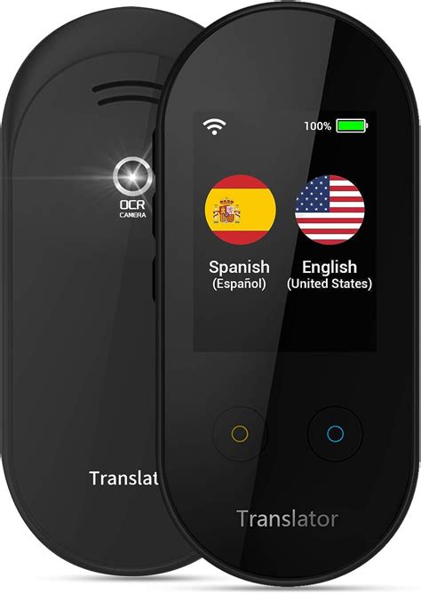 Anfier Language Translator Device With Ai Voice Translator W08 With 2
