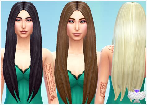 Download Cabelos Longos Femininos The Sims 4 Tudo Sobre The Sims