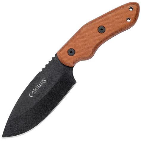 Camillus Ck 9 9 Fixed Blade Knife With Sheath And Whistle