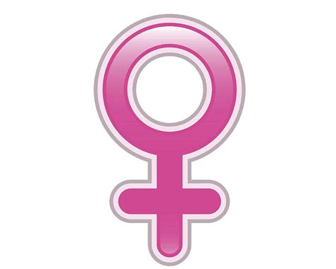 Gender Symbol Female Woman Feminine Symbol Png Download 1200964