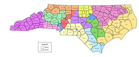 New Nc Congressional And State Senate District Maps With No Democratic