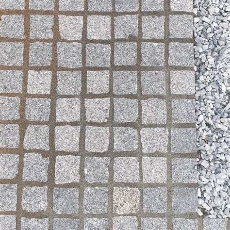 Grey Granite Cobble Setts Stone Zone And Landscaping Supplies