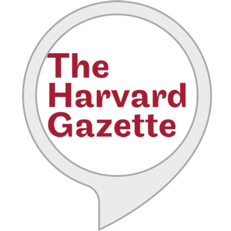 The Harvard Gazette Alexa Skills