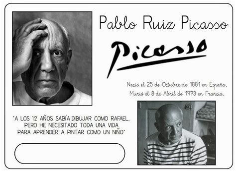 Picasso Pablo Picasso Cuadros De Picasso