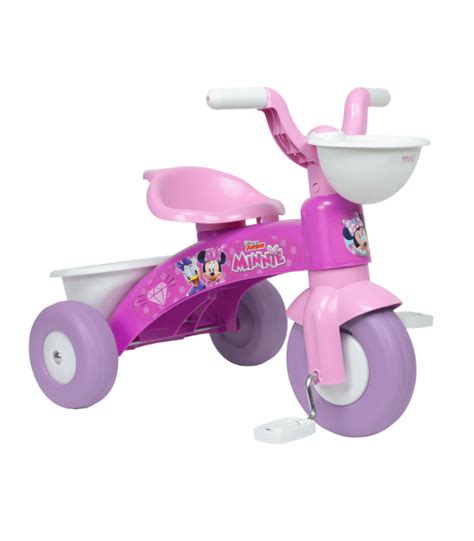 Tricycle Baby Trico Max Minnie Mouse Pink By Injusa