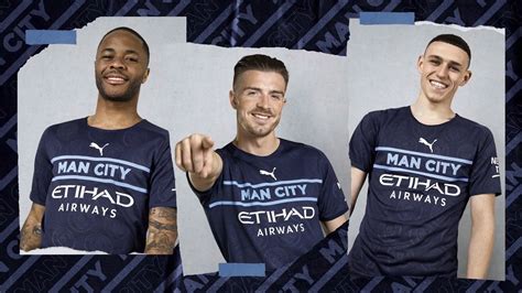 Nova Terceira Camisa Do Manchester City 2021 2022 Puma Mdf