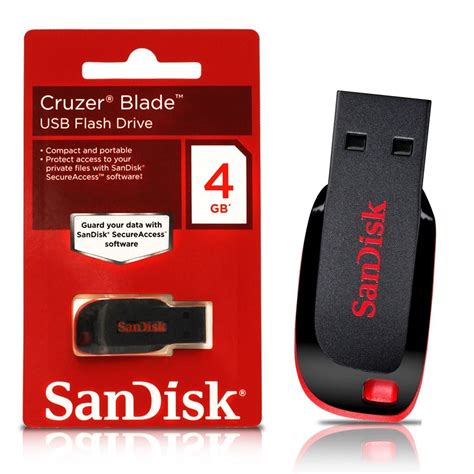 Sandisk Cruzer Fit 4gb Usb Flash Drive Sandisk Cruzer Blade 64gb Usb