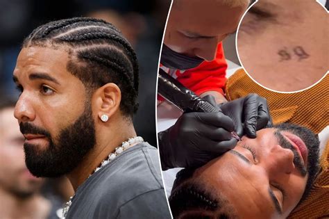 Drake Gets Face Tattoo For His Mother Today Breeze