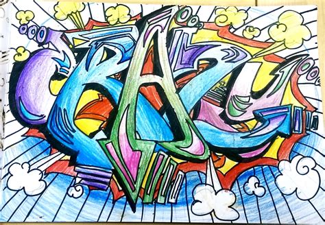 Year 8 Graffiti Project Graffiti Logo Mural Wall Art Graffiti