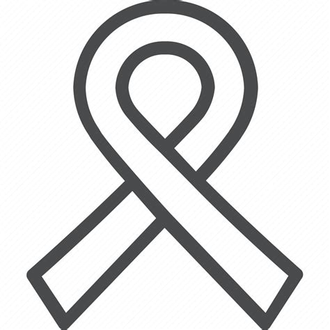 Cancer Ribbon Icon Download On Iconfinder On Iconfinder